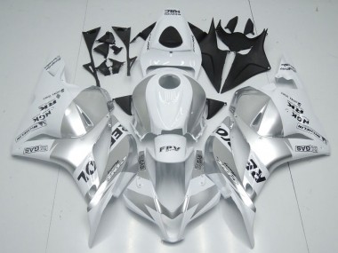 Carenagem CBR 600RR 2009-2012 - Branco Prata Repsol