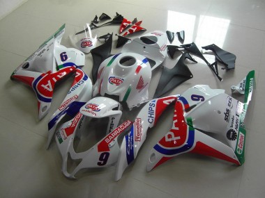 Carenagem CBR 600RR 2009-2012 - Vermelho Branco Pata