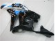 Carenagem CBR 600RR 2013-2021 - Preto Branco Azul Carenagem CBR 600RR 2013-2021 - Preto Branco Azul