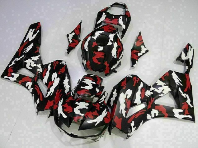 Carenagem CBR 600RR 2013-2021 - Vermelho Branco Preto