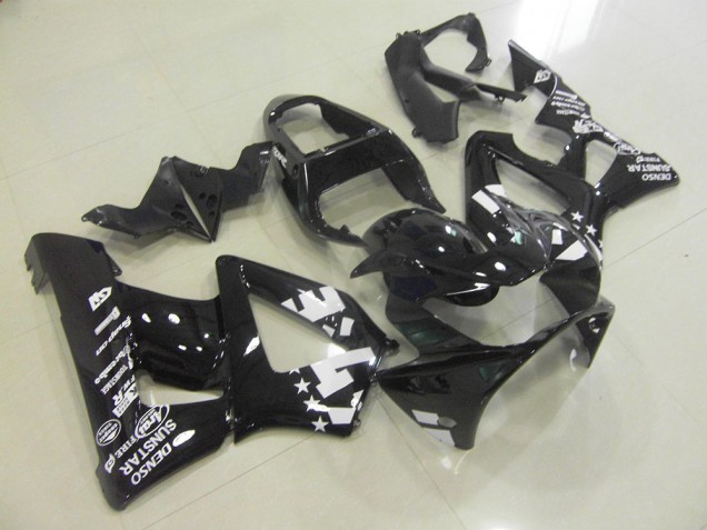 Carenagem CBR 900RR 929 2000-2001 - Preto Brilhante & Start Carenagem CBR 900RR 929 2000-2001 - Preto Brilhante & Start