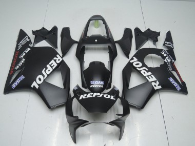 Carenagem CBR 900RR 954 2002-2003 - Preto Fosco Repsol