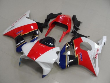 Carenagem CBR 900RR 954 2002-2003 - Vermelho Branco Azul Escuro