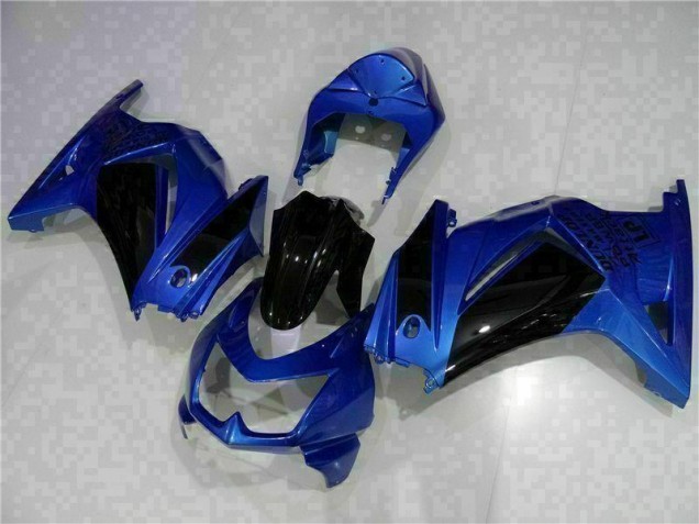 Carenagem EX250 2008-2012 - Azul Preto Carenagem EX250 2008-2012 - Azul Preto