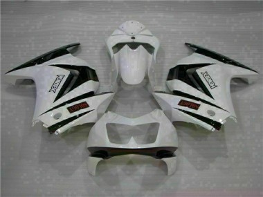 Carenagem EX250 2008-2012 - Branco Preto
