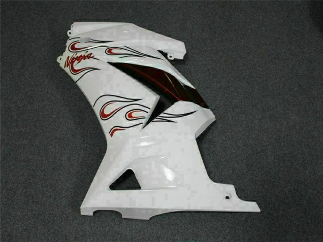 Carenagem EX250 2008-2012 - Branco Vermelho