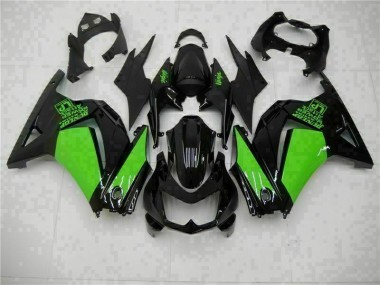 Carenagem EX250 2008-2012 - Preto Verde Ninja