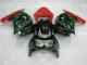 Carenagem EX250 2008-2012 - Preto Vermelho Ninja