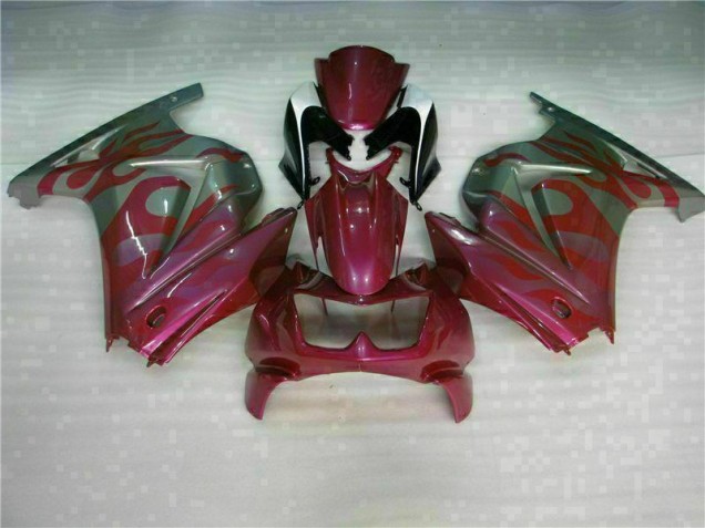 Carenagem EX250 2008-2012 - Roxo Vermelho Carenagem EX250 2008-2012 - Roxo Vermelho