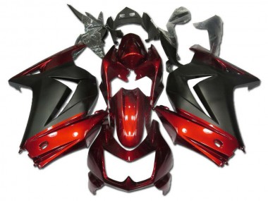 Carenagem EX250 2008-2012 - Vermelho Cinzento