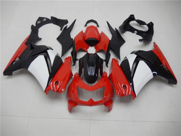 Carenagem EX250 2008-2012 - Vermelho Preto Branco Carenagem EX250 2008-2012 - Vermelho Preto Branco