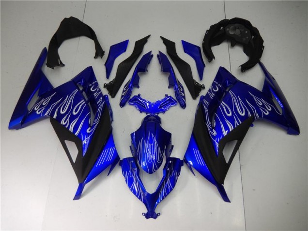 Carenagem EX300 2013-2016 - Azul Branco Preto Carenagem EX300 2013-2016 - Azul Branco Preto