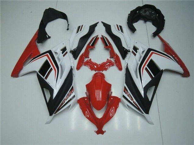 Carenagem EX300 2013-2016 - Vermelho Branco Preto Carenagem EX300 2013-2016 - Vermelho Branco Preto