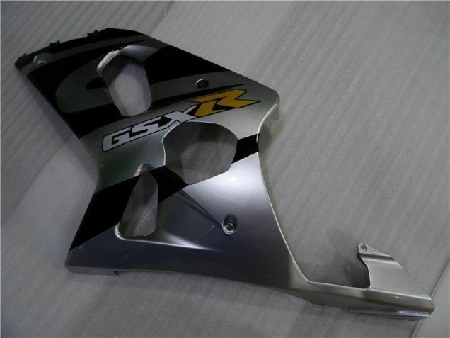 Carenagem GSXR 1000 K1 2000-2002 - Prata Preto Carenagem GSXR 1000 K1 2000-2002 - Prata Preto