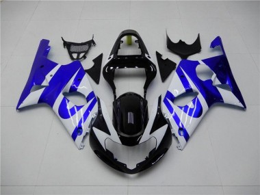 Carenagem GSXR 1000 K3 2003-2004 - Azul Branco