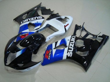 Carenagem GSXR 1000 K3 2003-2004 - Preto Azul Branco
