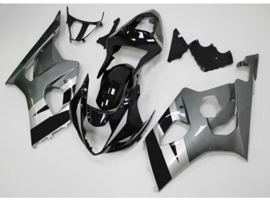 Carenagem GSXR 1000 K3 2003-2004 - Preto Cinzento