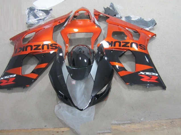 Carenagem GSXR 1000 K3 2003-2004 - Preto Laranja Carenagem GSXR 1000 K3 2003-2004 - Preto Laranja