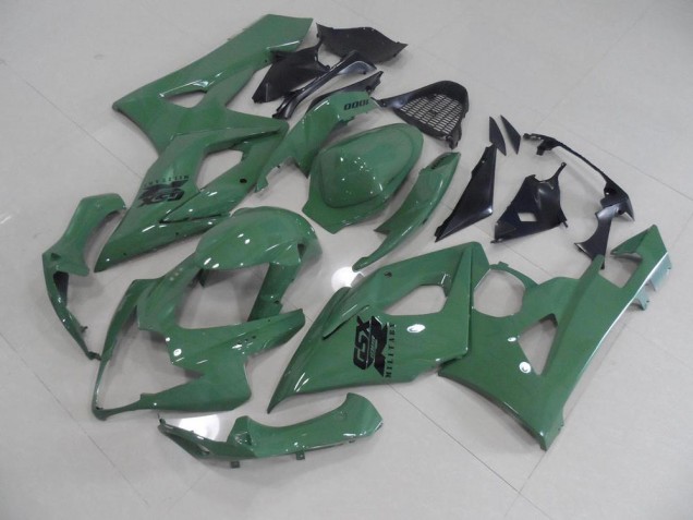 Carenagem GSXR 1000 K5 2005-2006 - Brilhante Exército Verde Carenagem GSXR 1000 K5 2005-2006 - Brilhante Exército Verde
