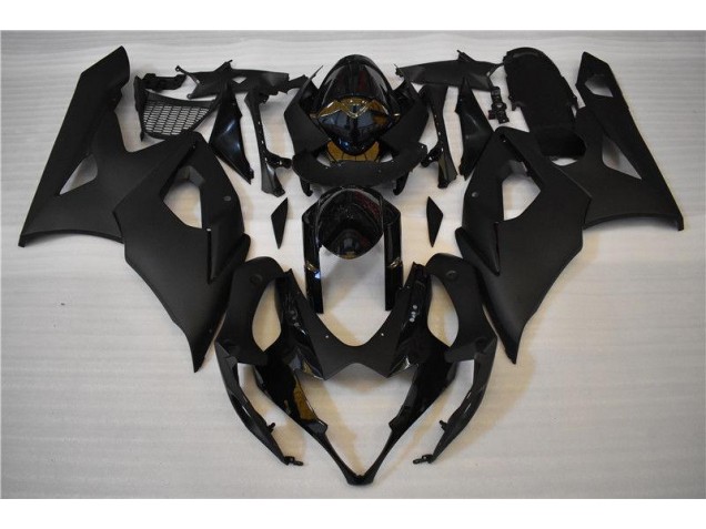 Carenagem GSXR 1000 K5 2005-2006 - Brilhante Preto Fosco