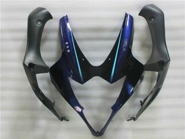Carenagem GSXR 1000 K5 2005-2006 - Preto Azul Branco Carenagem GSXR 1000 K5 2005-2006 - Preto Azul Branco