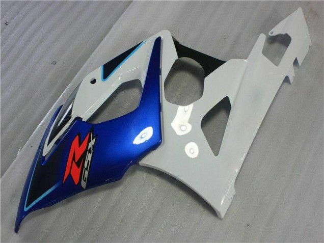 Carenagem GSXR 1000 K5 2005-2006 - Preto Azul Branco Carenagem GSXR 1000 K5 2005-2006 - Preto Azul Branco