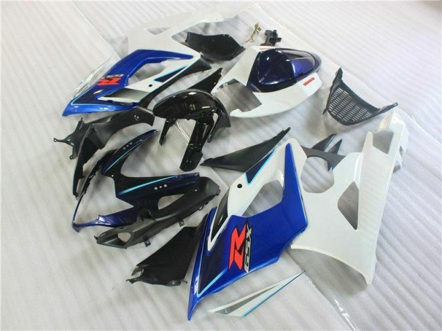 Carenagem GSXR 1000 K5 2005-2006 - Preto Azul Branco Carenagem GSXR 1000 K5 2005-2006 - Preto Azul Branco