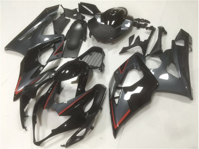 Carenagem GSXR 1000 K5 2005-2006 - Preto Cinzento