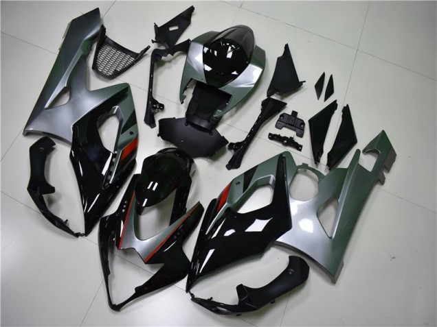 Carenagem GSXR 1000 K5 2005-2006 - Preto Prata Carenagem GSXR 1000 K5 2005-2006 - Preto Prata