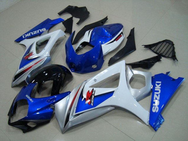 Carenagem GSXR 1000 K7 2007-2008 - Branco Azul Carenagem GSXR 1000 K7 2007-2008 - Branco Azul