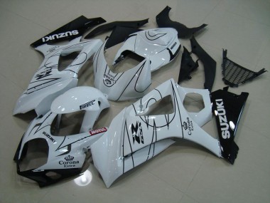Carenagem GSXR 1000 K7 2007-2008 - Branco Corona