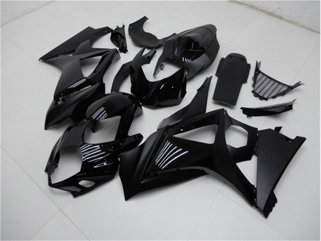 Carenagem GSXR 1000 K7 2007-2008 - Brilhante Preto Fosco Carenagem GSXR 1000 K7 2007-2008 - Brilhante Preto Fosco