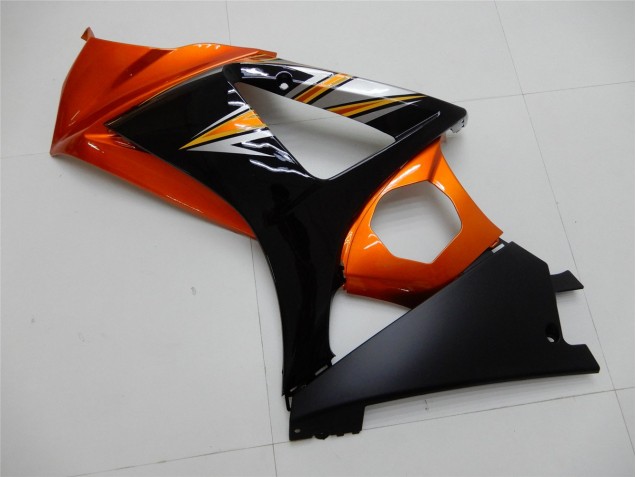 Carenagem GSXR 1000 K7 2007-2008 - Laranja Preto
