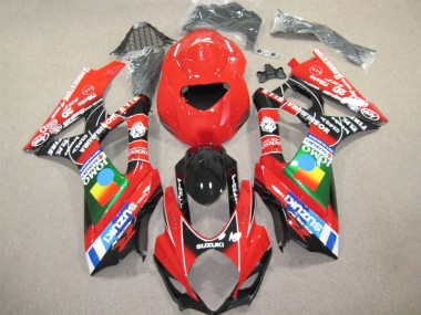 Carenagem GSXR 1000 K7 2007-2008 - Vermelho Preto