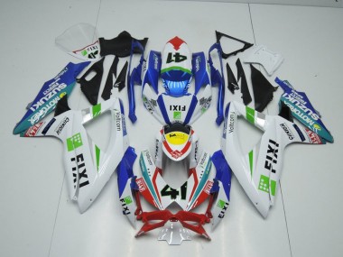 Carenagem GSXR 1000 K9 2009-2016 - Fixi Azul