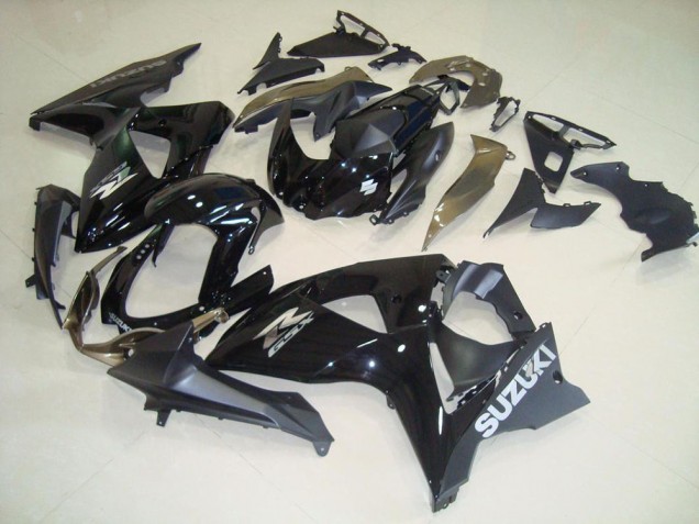 Carenagem GSXR 1000 K9 2009-2016 - Preto Estilo OEM