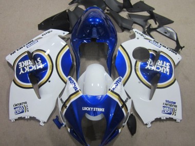 Carenagem GSXR 1300 Hayabusa 1996-2007 - Azul Motul Branco Lucky Strike