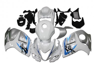 Carenagem GSXR 1300 Hayabusa 1996-2007 - Branco Azul