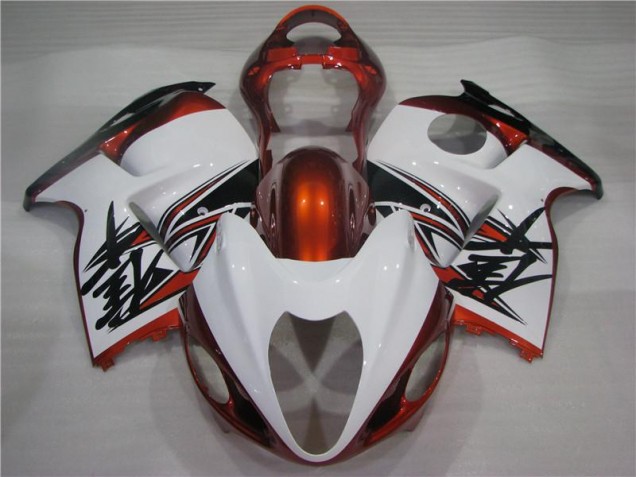 Carenagem GSXR 1300 Hayabusa 1996-2007 - Laranja Branco Preto Carenagem GSXR 1300 Hayabusa 1996-2007 - Laranja Branco Preto