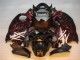 Carenagem GSXR 1300 Hayabusa 2008-2019 - Preto Vermelho Chama Carenagem GSXR 1300 Hayabusa 2008-2019 - Preto Vermelho Chama