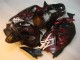 Carenagem GSXR 1300 Hayabusa 2008-2019 - Preto Vermelho Chama Carenagem GSXR 1300 Hayabusa 2008-2019 - Preto Vermelho Chama