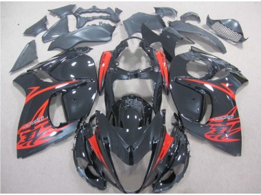 Carenagem GSXR 1300 Hayabusa 2008-2019 - Preto Vermelho