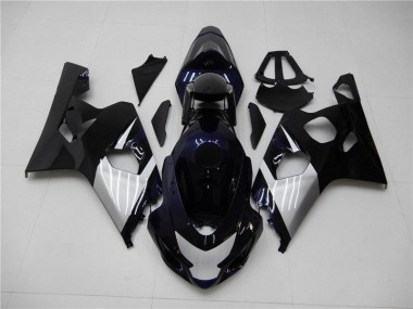 Carenagem GSXR 600 / 750 K4 2004-2005 - Azul Prata