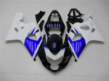 Carenagem GSXR 600 / 750 K4 2004-2005 - Branco Azul