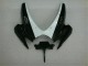 Carenagem GSXR 600 / 750 K6 2006-2007 - Preto Branco