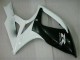 Carenagem GSXR 600 / 750 K6 2006-2007 - Preto Branco