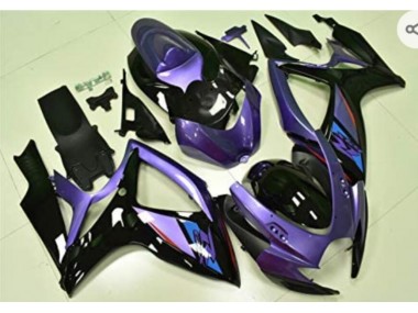 Carenagem GSXR 600 / 750 K6 2006-2007 - Roxo Preto