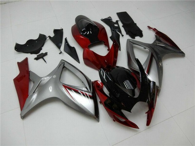 Carenagem GSXR 600 / 750 K6 2006-2007 - Vermelho Prata