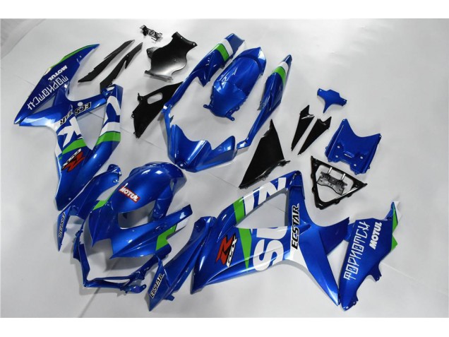 Carenagem GSXR 600 / 750 K8 2008-2010 - Azul Branco Verde