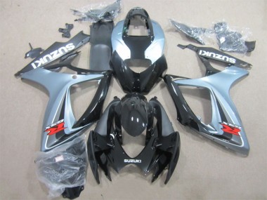 Carenagem GSXR 600 K6 2006-2007 - Preto Cinzento